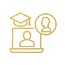 Ícono educación digital