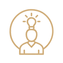 Ícono empoderamiento